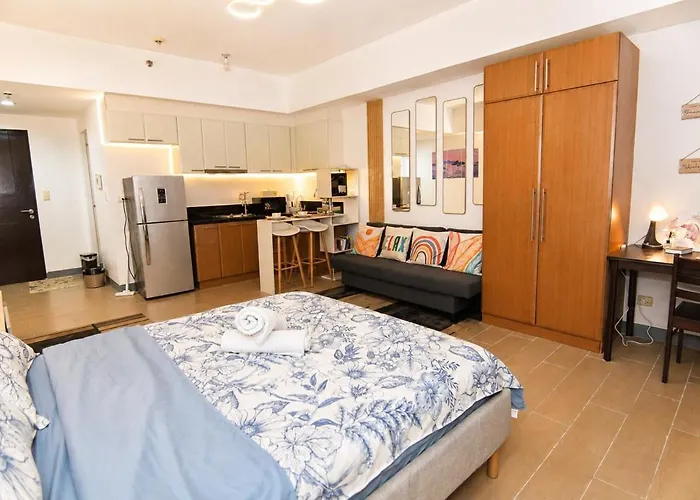 Casa Menuchah At Venice Luxury Residences With Access To Venice Mall, Near Bgc & Airport شقة فندقية